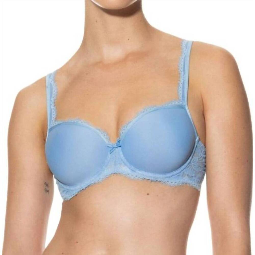 NEW MEY amazing spacer demi bra in angel blue